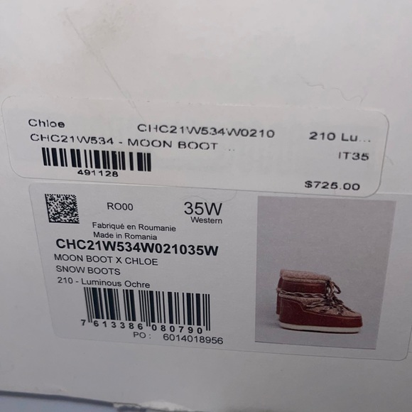 Chloé x Moon Boot Snow Boots - Picture 4 of 5